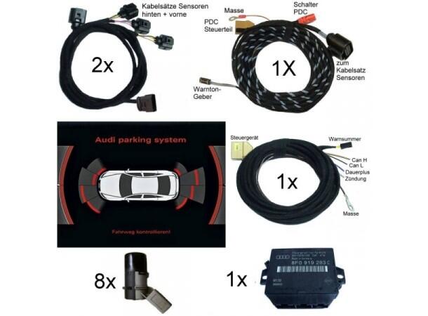 Kufatec Audi APS Ryggesensor system Audi A6 Stasjonsvogn (2004-2009) Bak